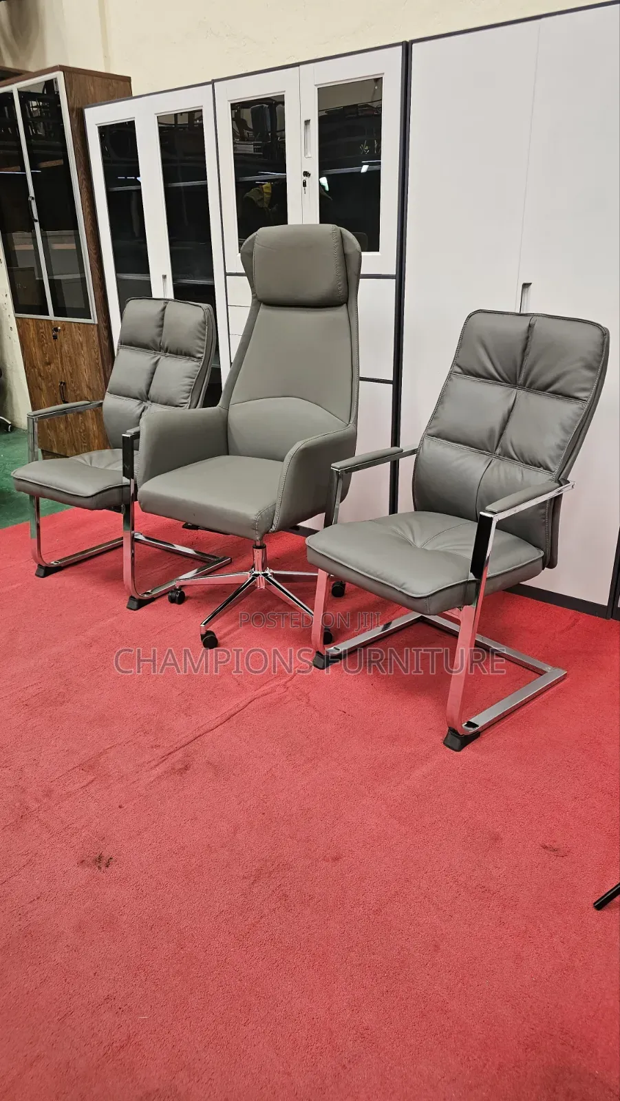 Executive Office Chair Pair