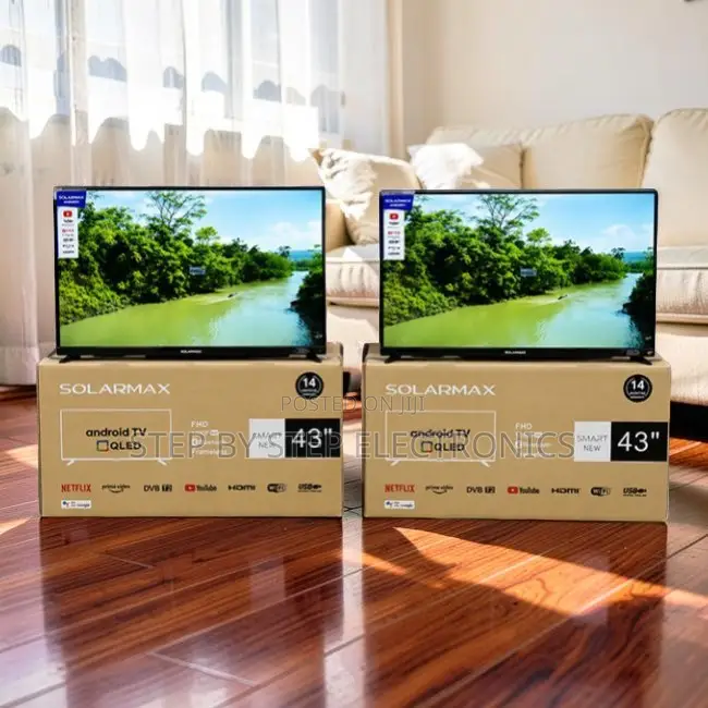 Supplier Prices Solarmax 43 Inch Smart Android Digital QLED TVs