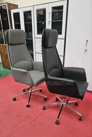 Monarch Black and Grey Executive Office Chair