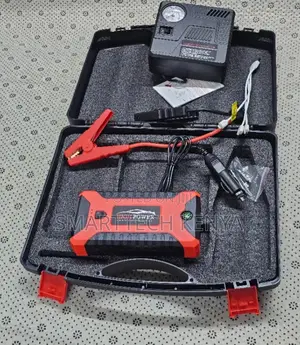 Portable Car Emergency Starter Tyre Inflator 12V