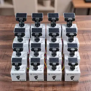 Direct Factory Prices 20MP Ultra HD 4G PTZ Triple Lens Solar Cameras