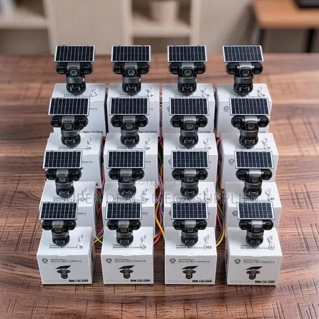 Direct Factory Prices 20MP Ultra HD 4G PTZ Triple Lens Solar Cameras