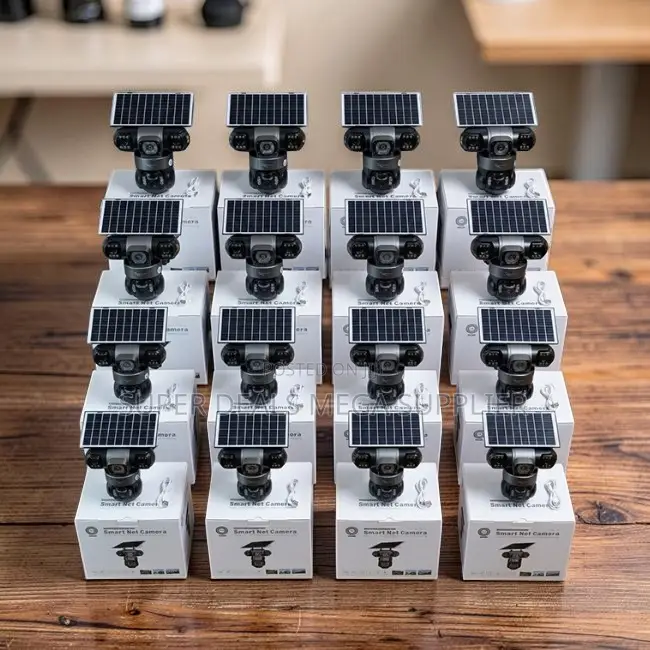 Manufacturer Prices 20MP Ultra HD 4G PTZ Triple Lens Solar Cameras