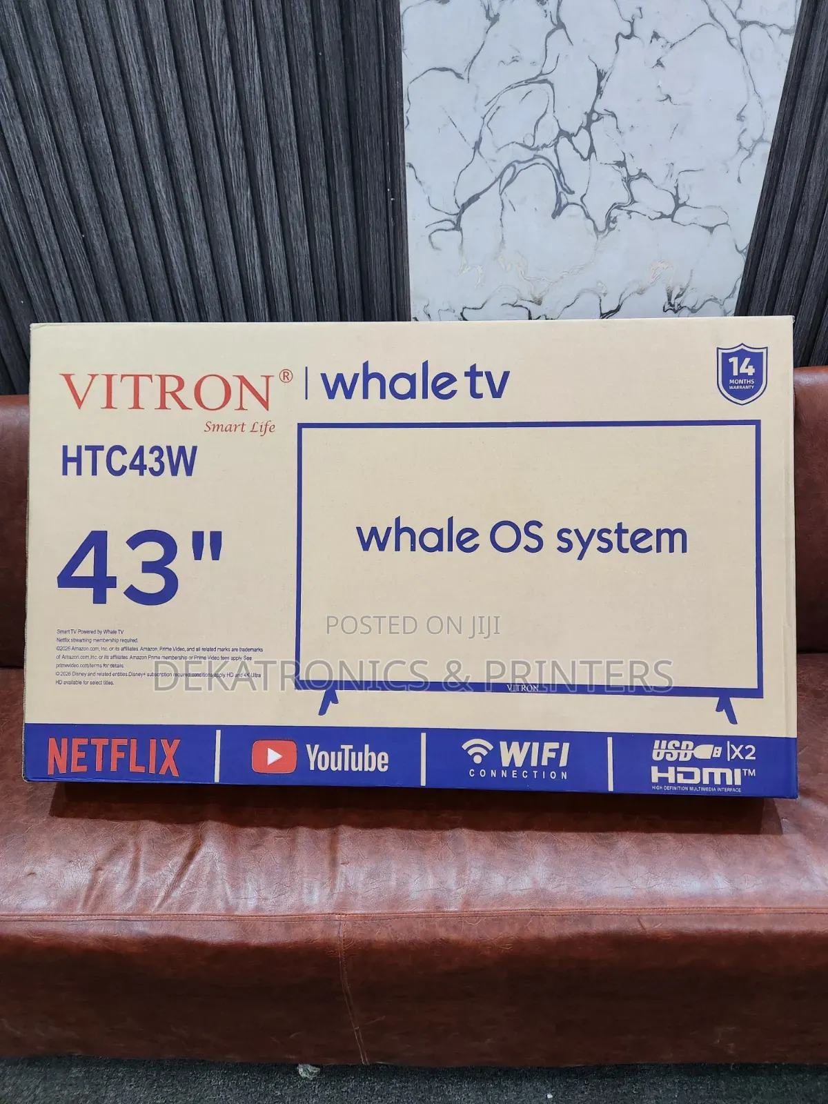 Vitron 43 Inch Whale TV HTC43W
