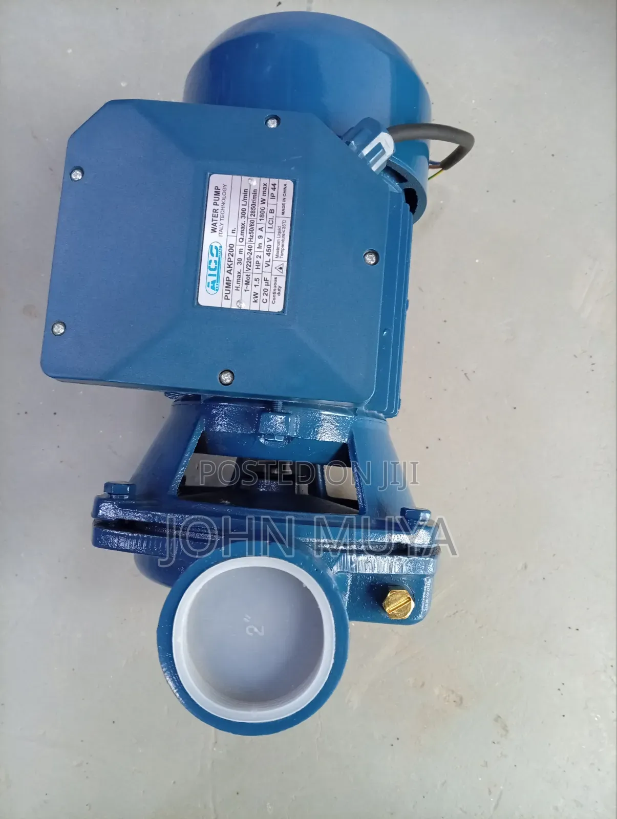 Aico High-Volume Single-Phase Booster Pressure Pump