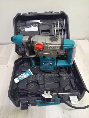 TOTAL Electric Hammer Drill SDS-Plus With Accessories and Case