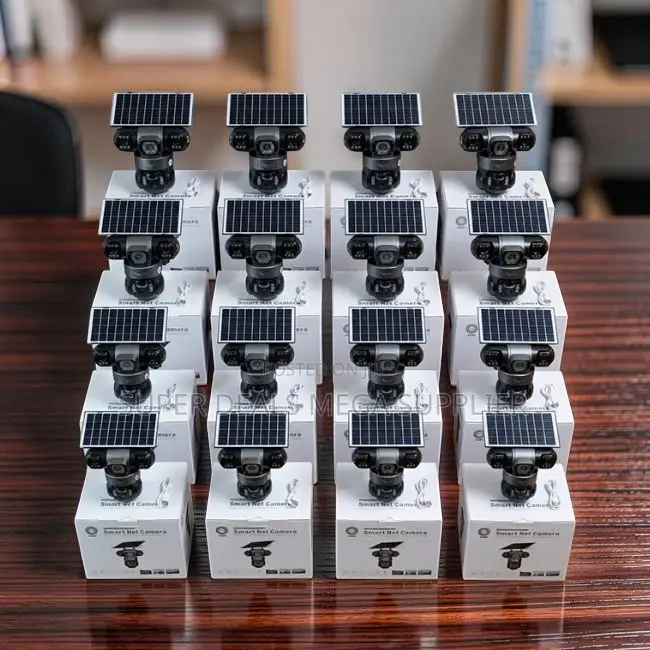 Bulk Prices 20MP Ultra HD 4G PTZ Triple Lens Solar Cameras