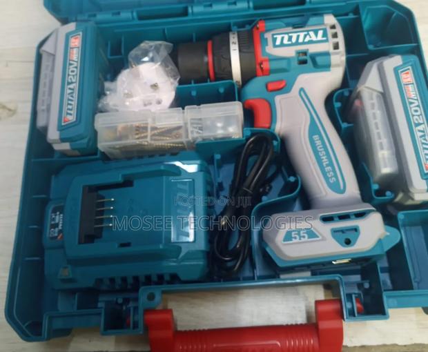 TOTAL 20V Brushless Cordless Drill Driver Set – Complete Kit - main view
