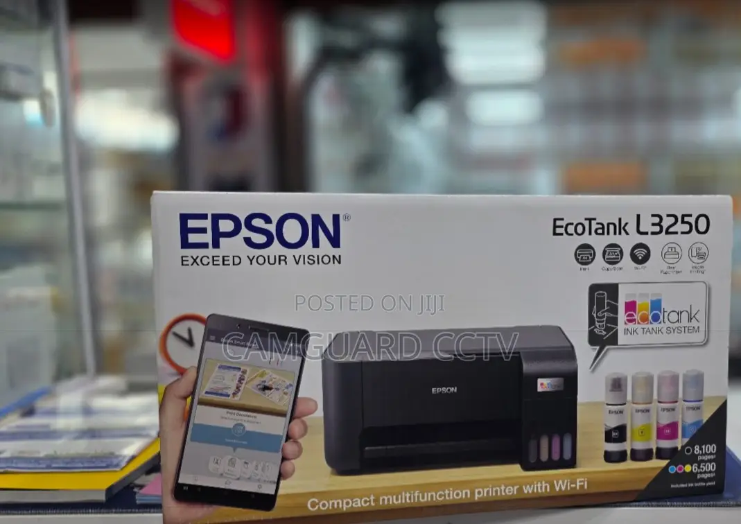 Epson EcoTank L3250 Wireless All-in-One Ink Tank Printer With Wifi