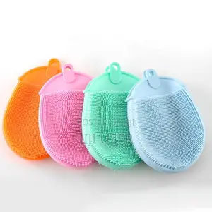 Double-Sided Silicone Bath Mitt