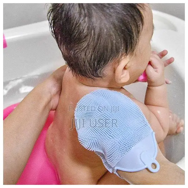 Double-Sided Silicone Bath Mitt