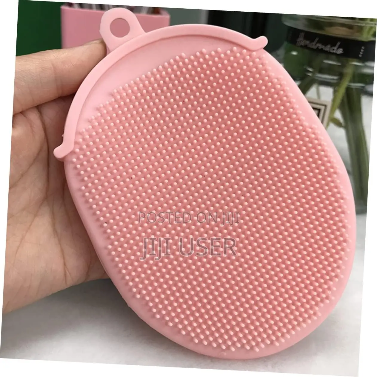 Double-Sided Silicone Bath Mitt
