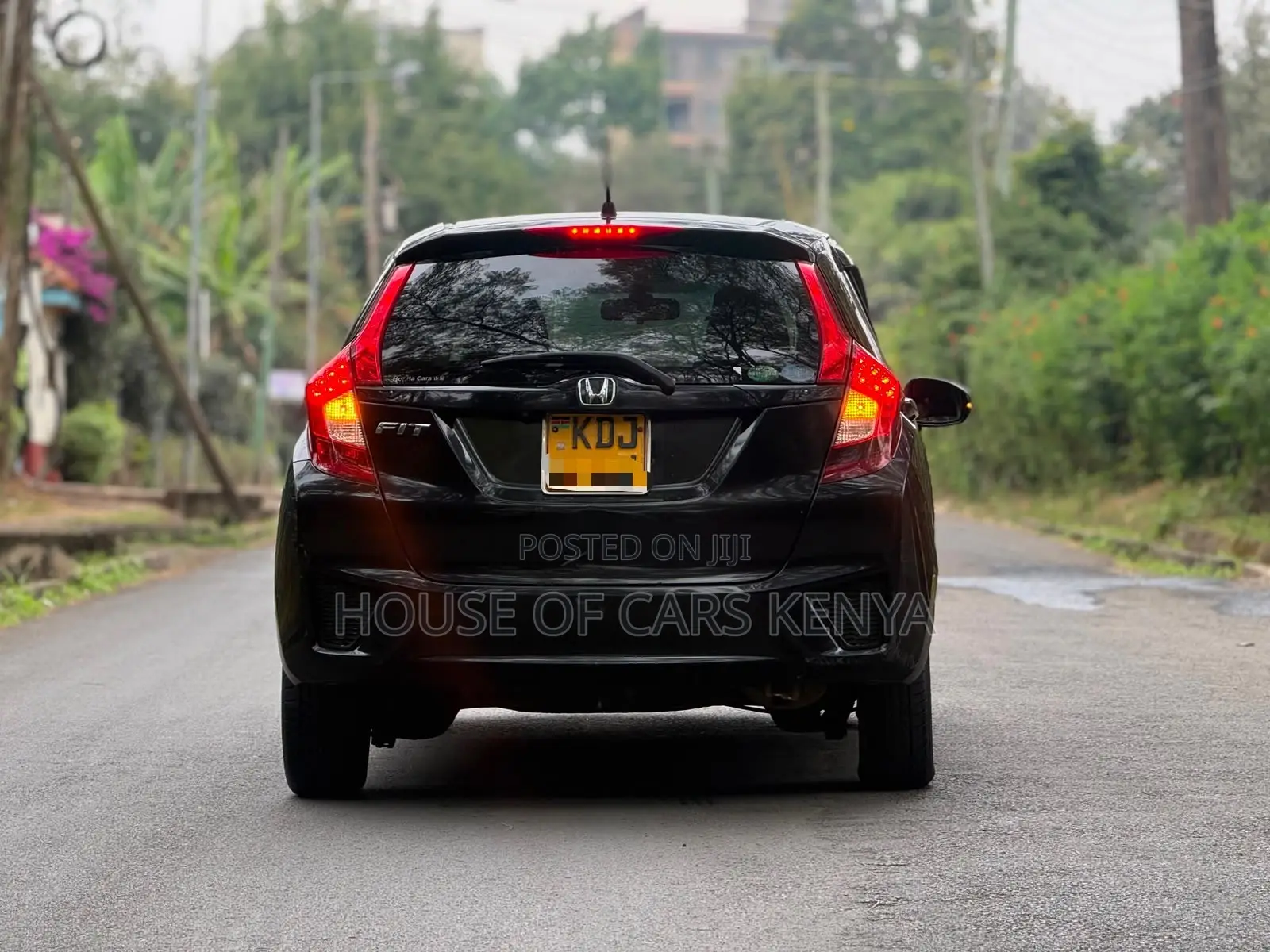 Honda Fit 2015 Black