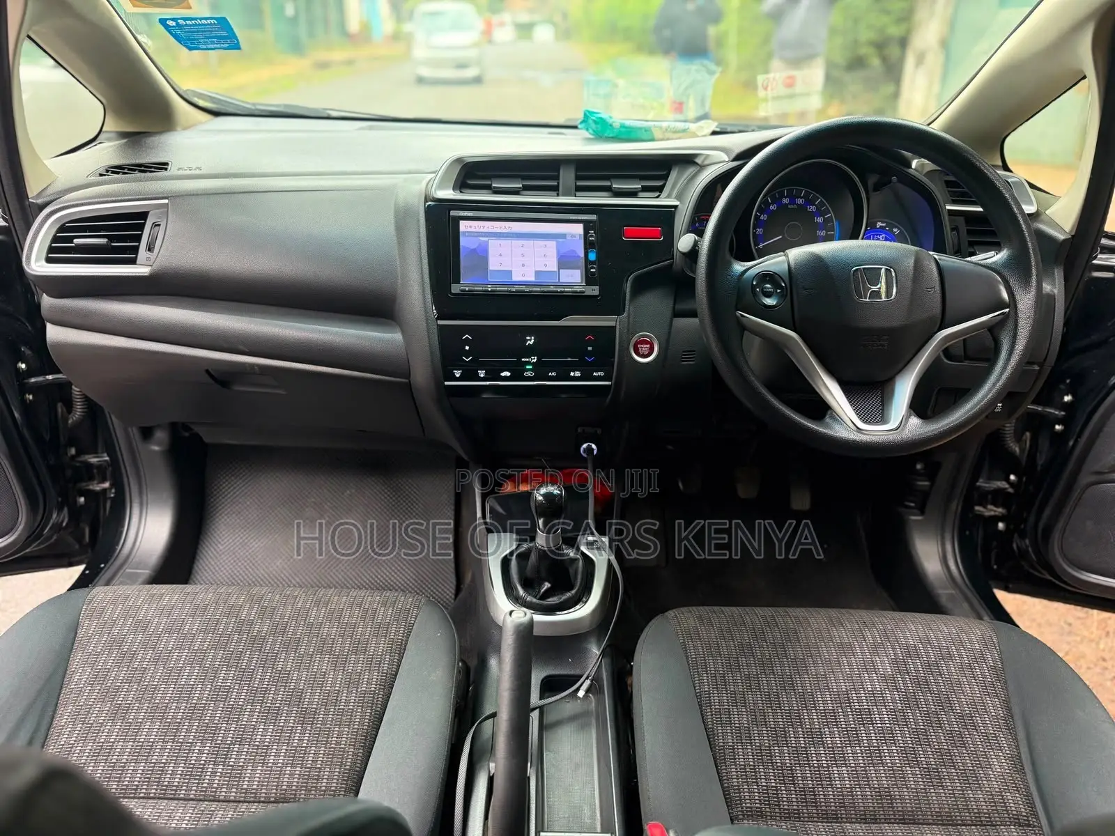 Honda Fit 2015 Black