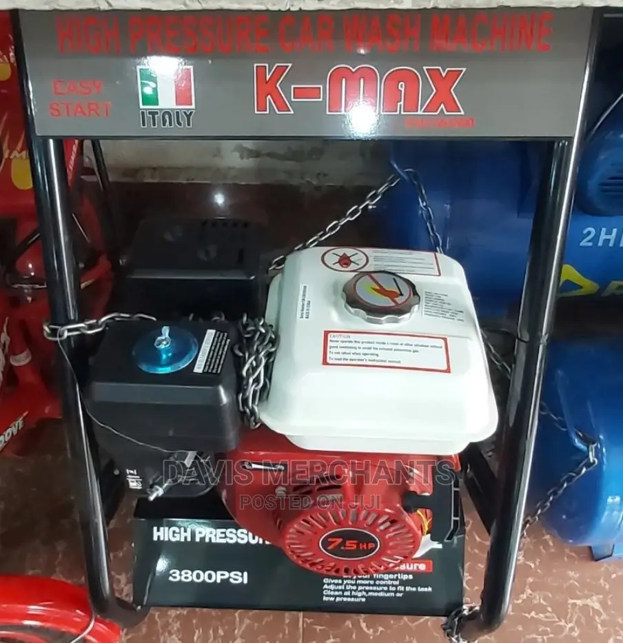 Petrol Propelled Car Washing Machine