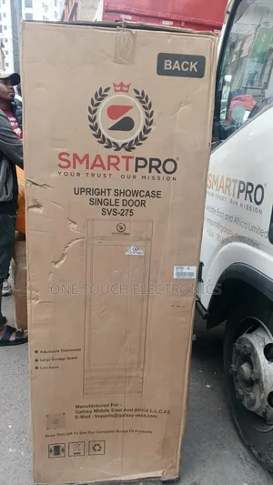 SmartPro 209L Showcase Chiller Fridge – (SVS-275G)