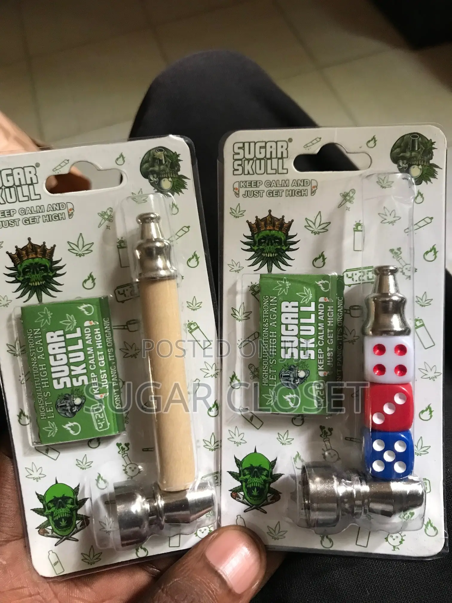 Smoking Pipe + Herb Grinder Glass Pipes Metal Pipes Herb Crushers Vape