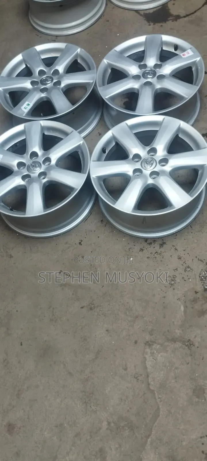 Toyota Rav4,vangurd, Harrier, 17inch Genuine Rims