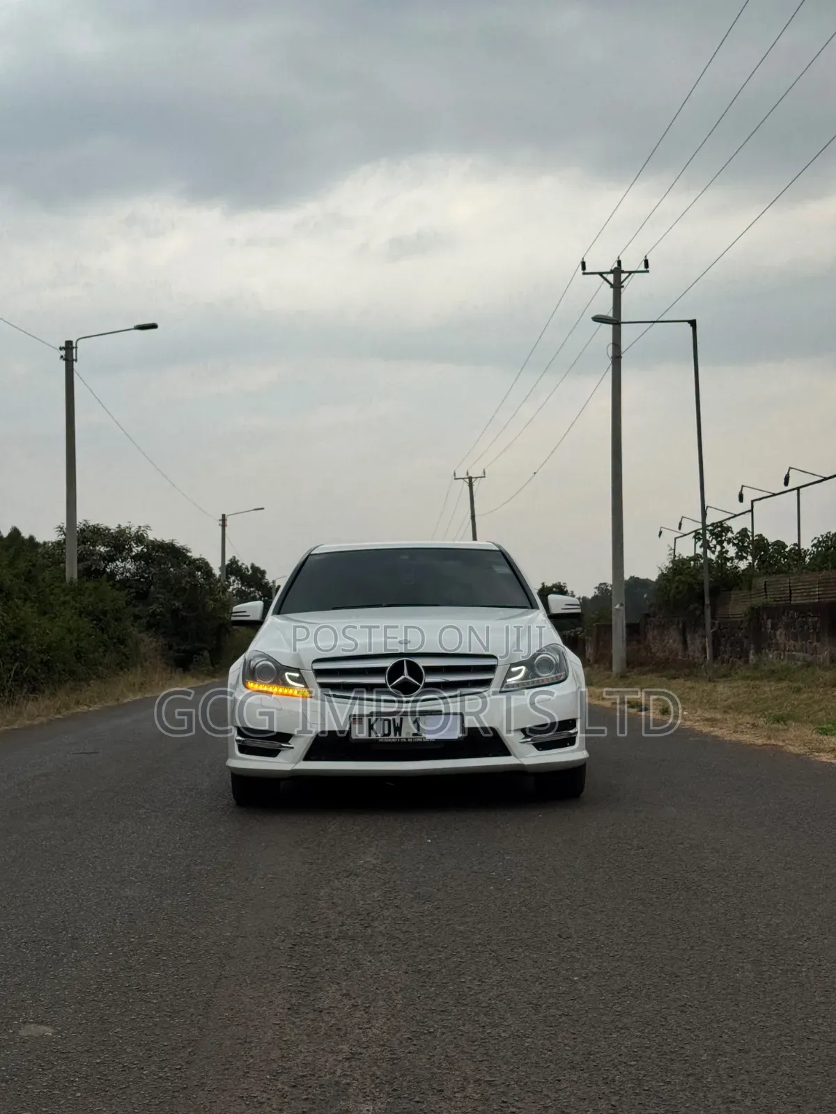 Mercedes-Benz C200 2012 White