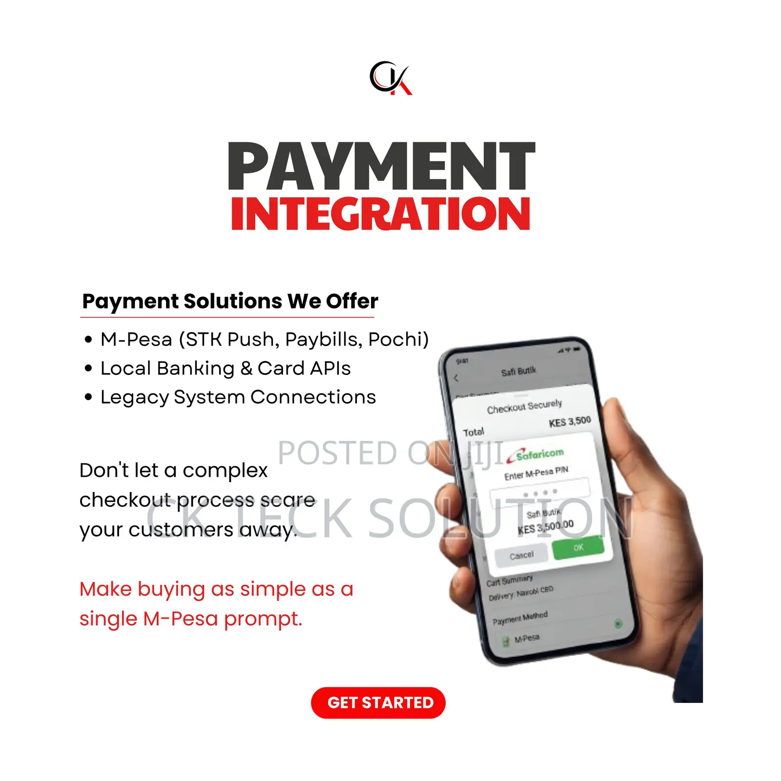 M-Pesa Integration and Software Development Services