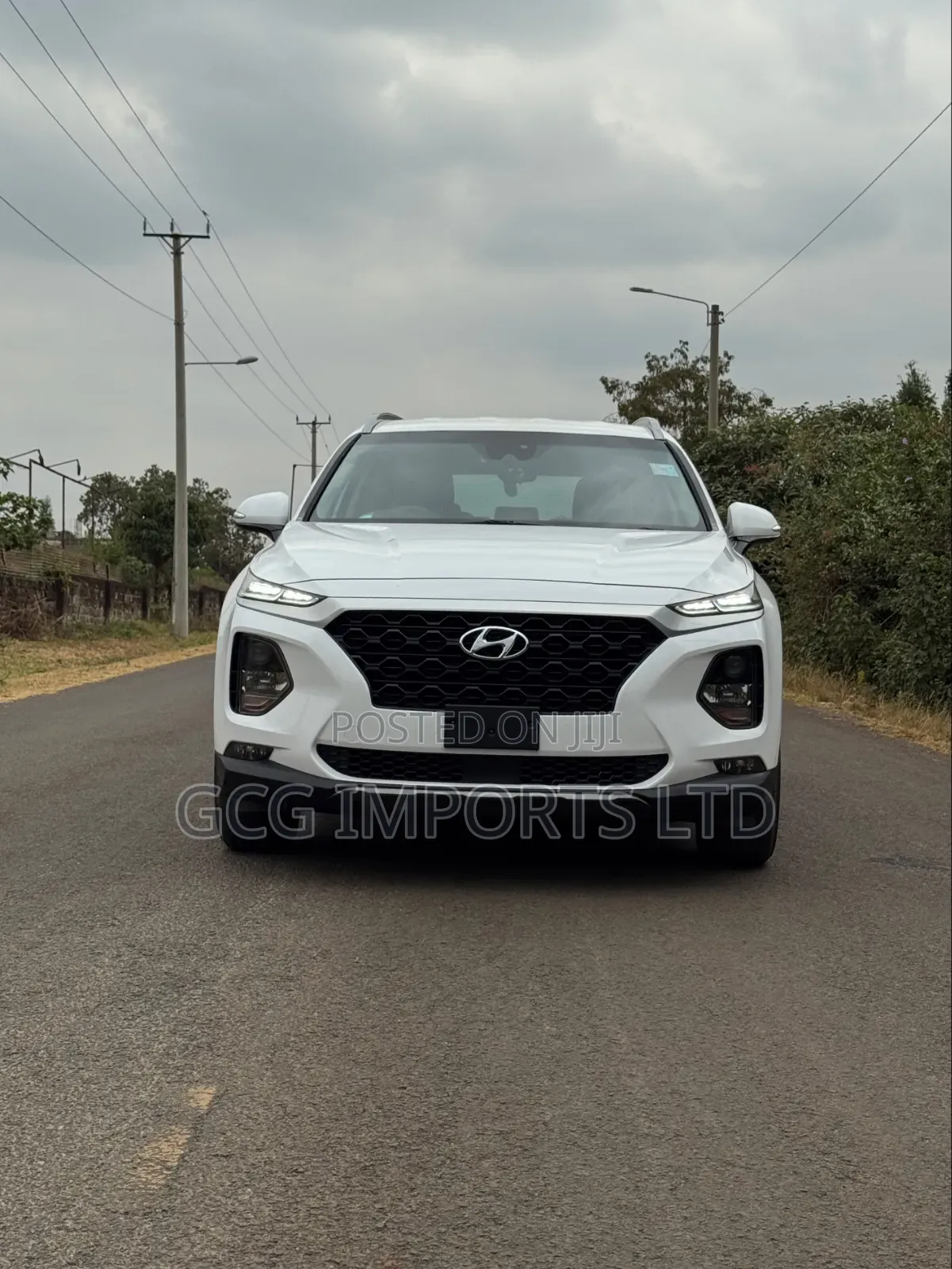 Hyundai Santa Fe 2019 White