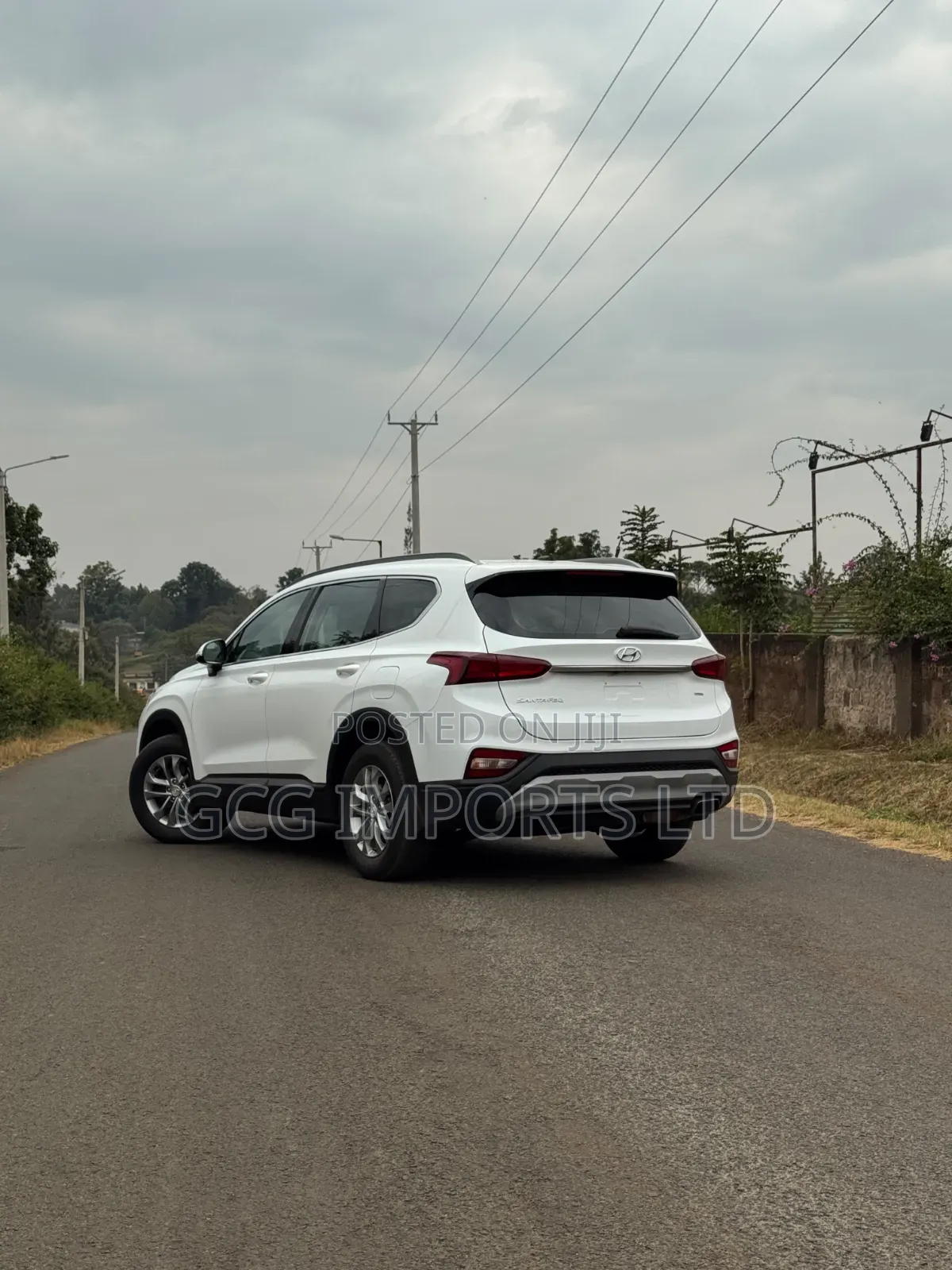 Hyundai Santa Fe 2019 White