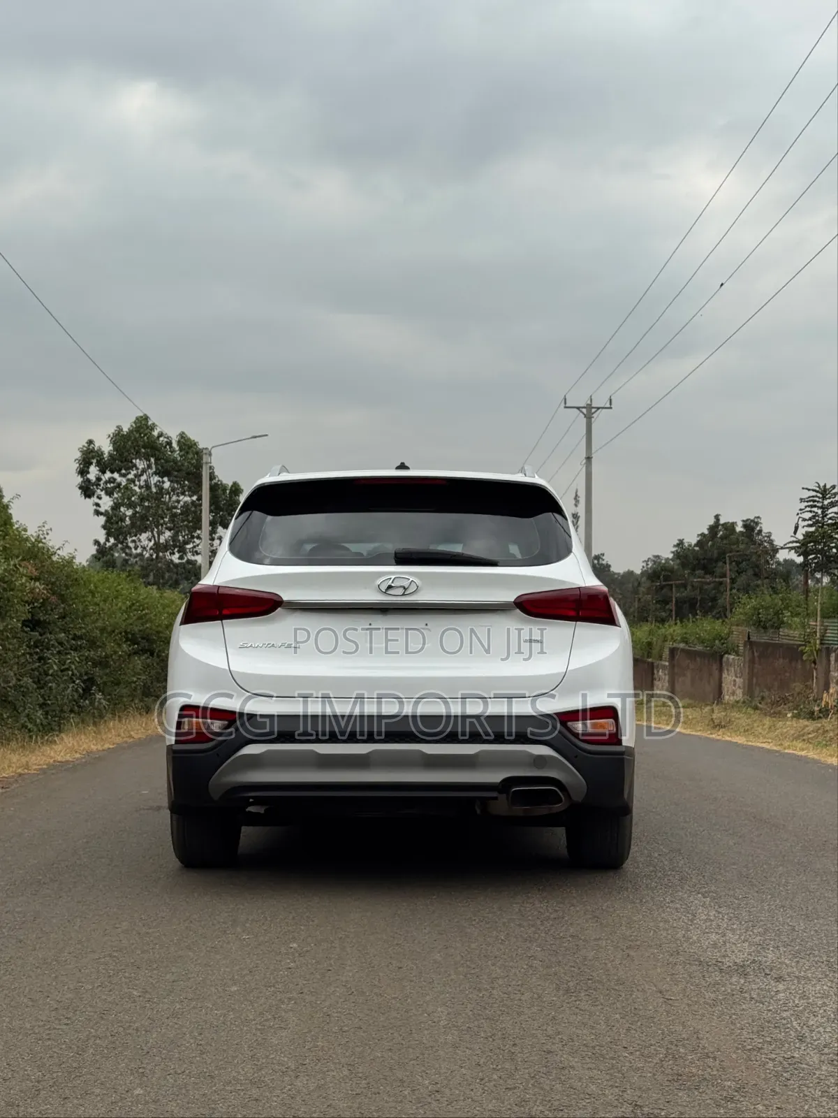 Hyundai Santa Fe 2019 White