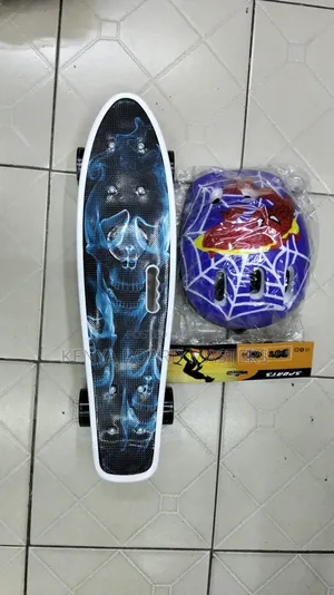 Plastic Made Fish Design Skate Board