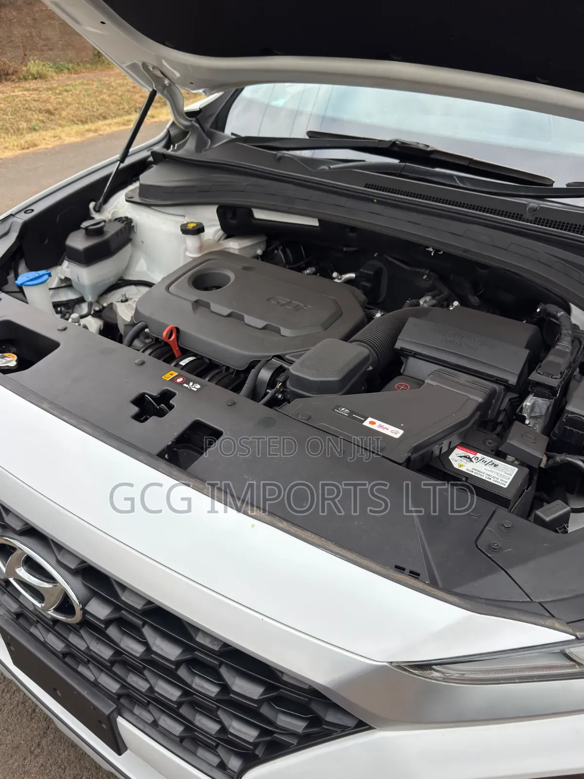 Hyundai Santa Fe 2019 White