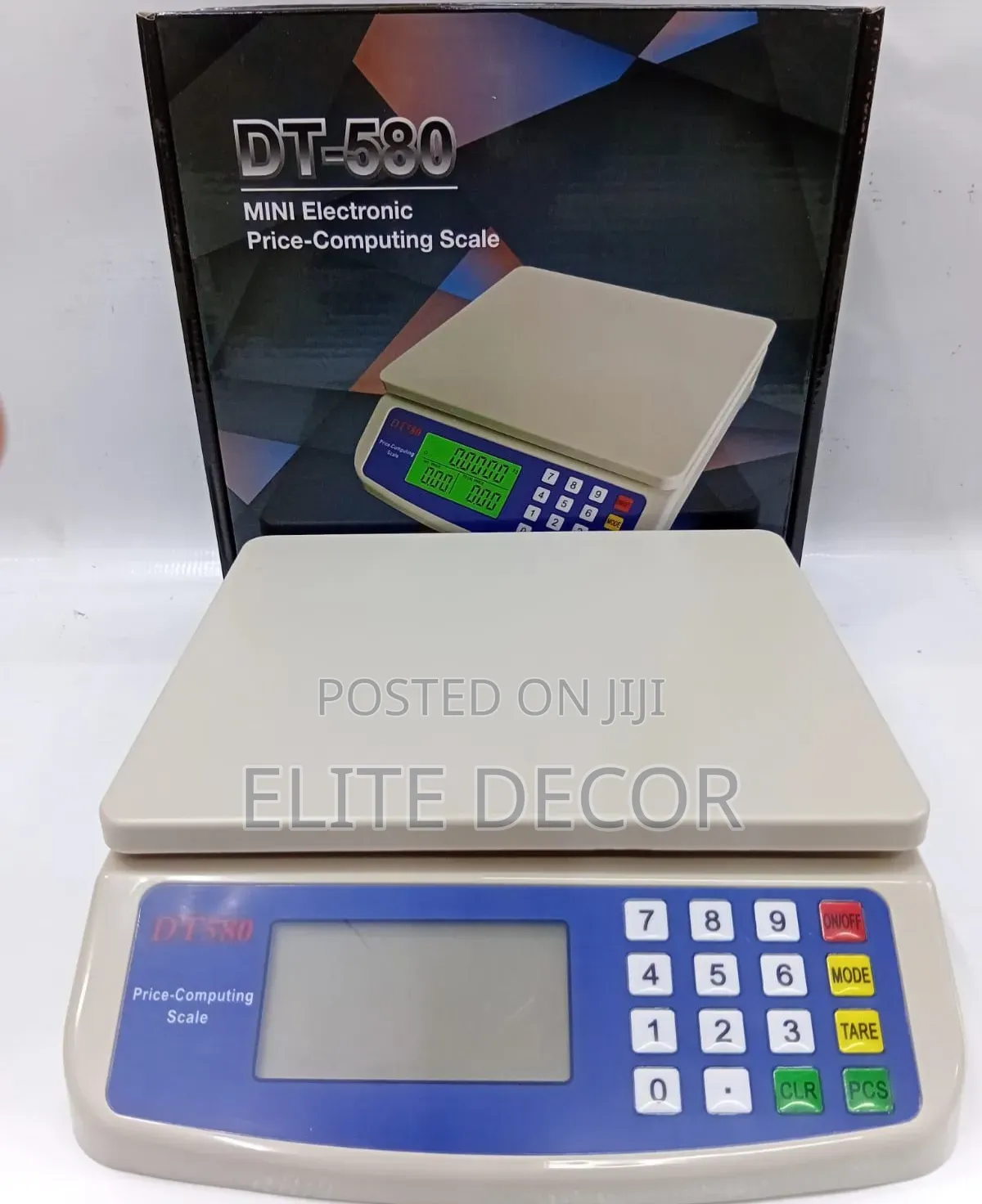 DT-580 30kg/1g Digital Price Computing Scale – Electronic Weighing