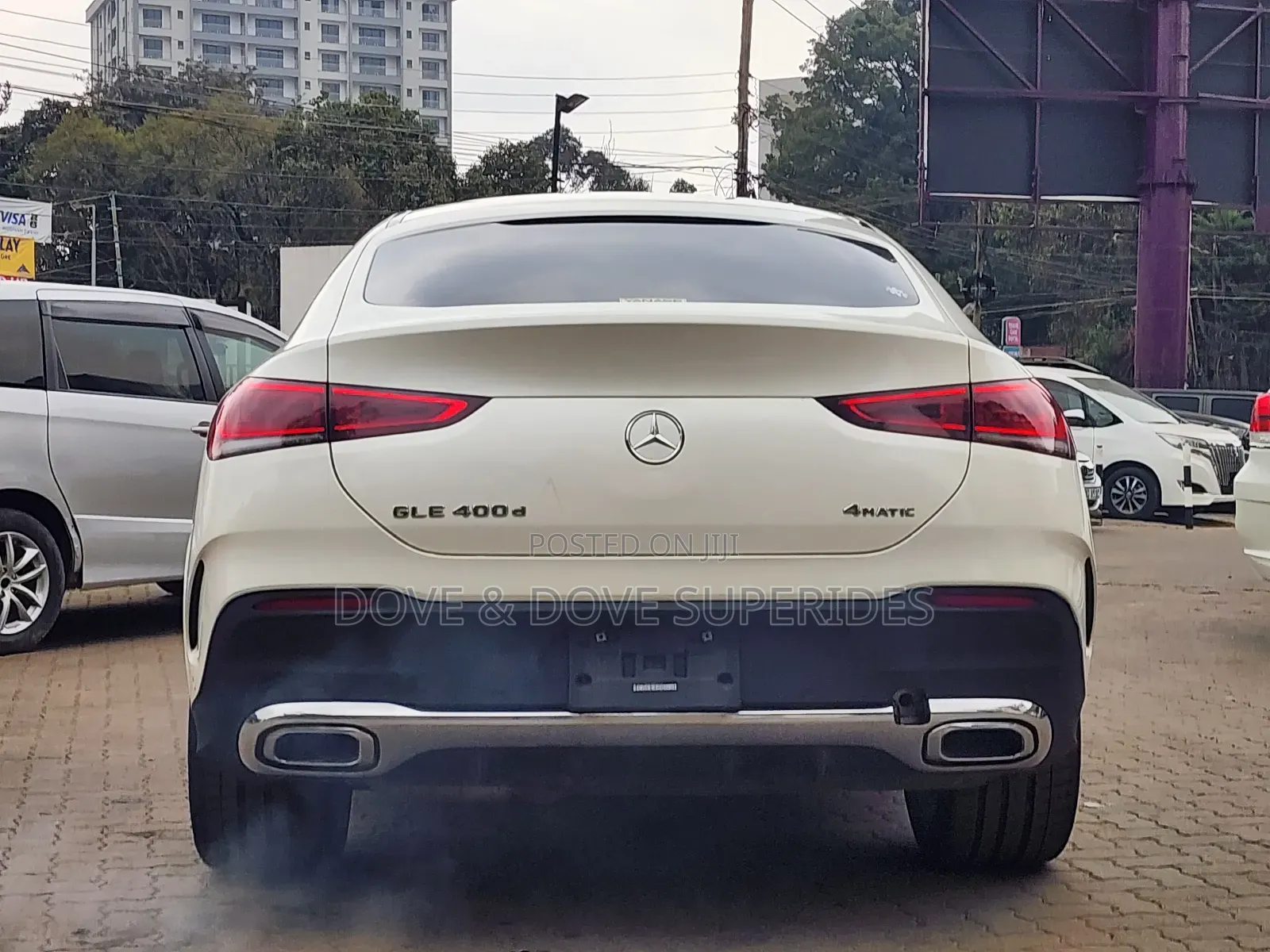 Mercedes-Benz GLE-Class GLE 400d 4MATIC 2019 White