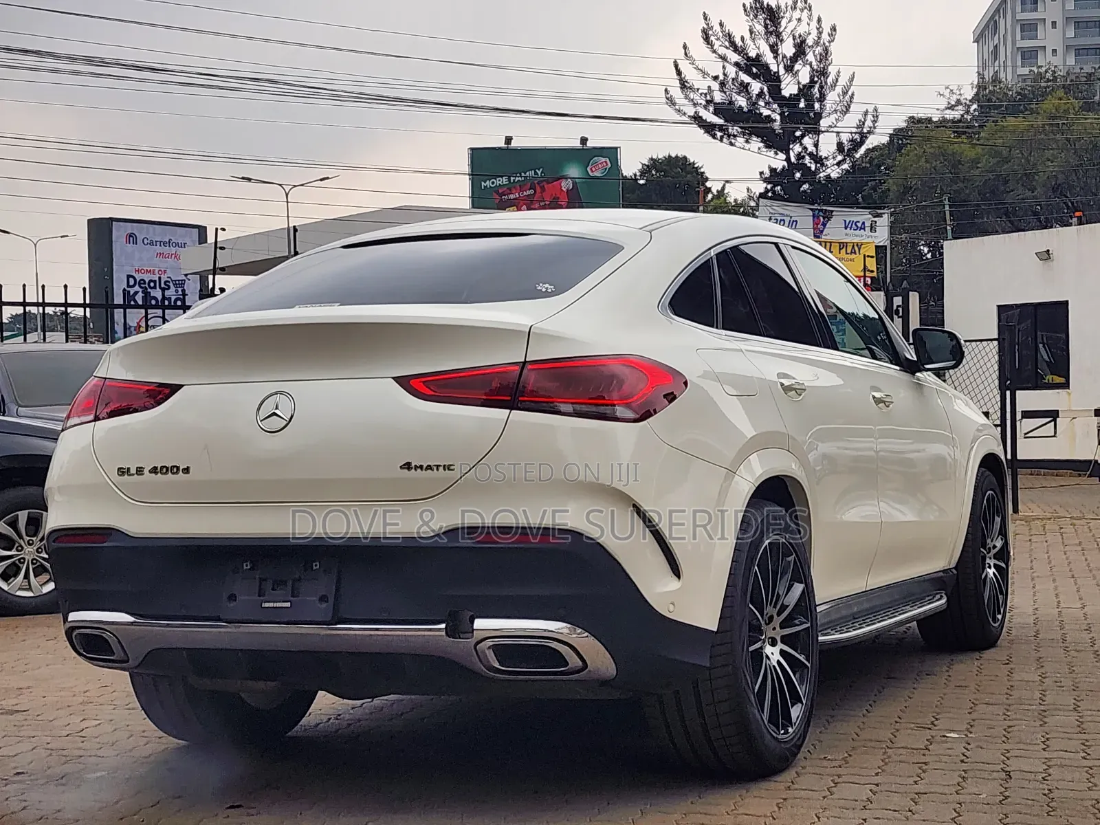 Mercedes-Benz GLE-Class GLE 400d 4MATIC 2019 White