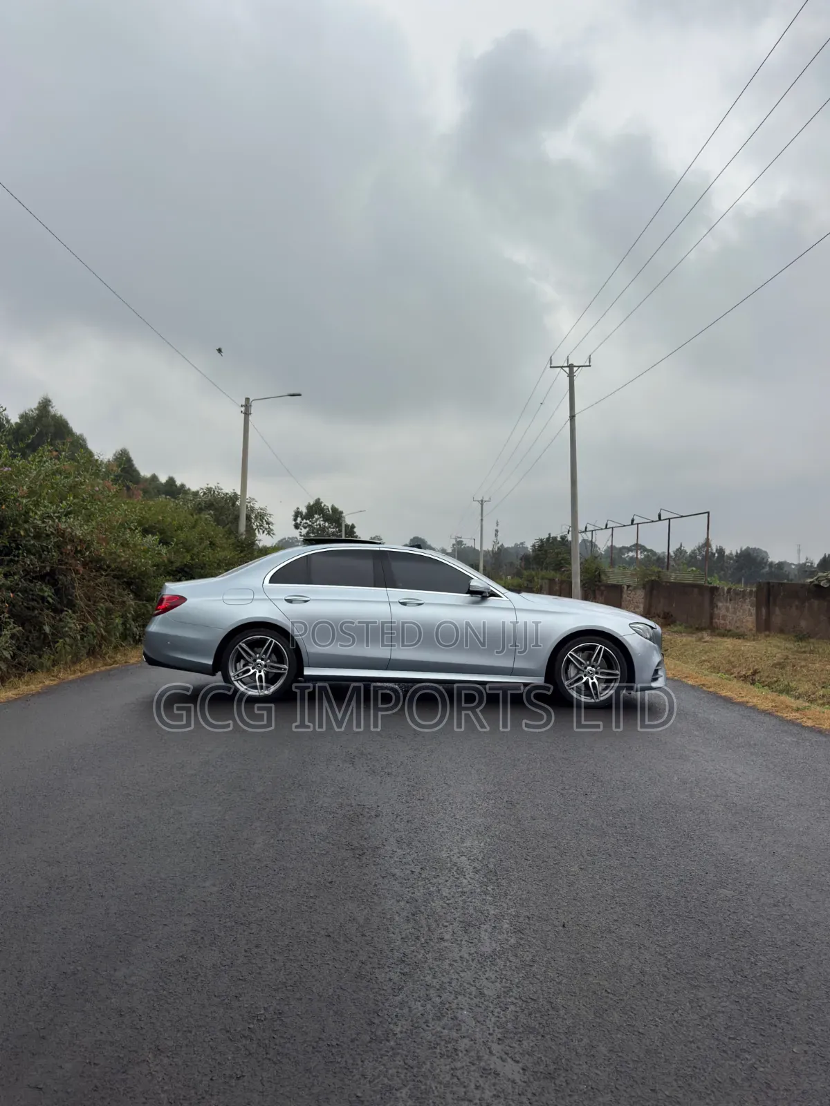 Mercedes-Benz E220 2018 Silver