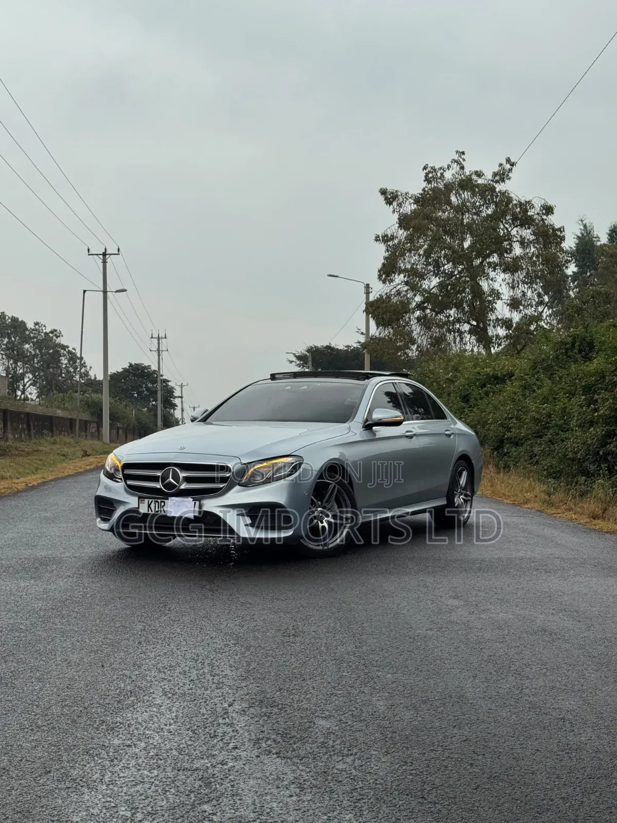 Mercedes-Benz E220 2018 Silver