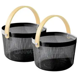 Black Fruit Basket