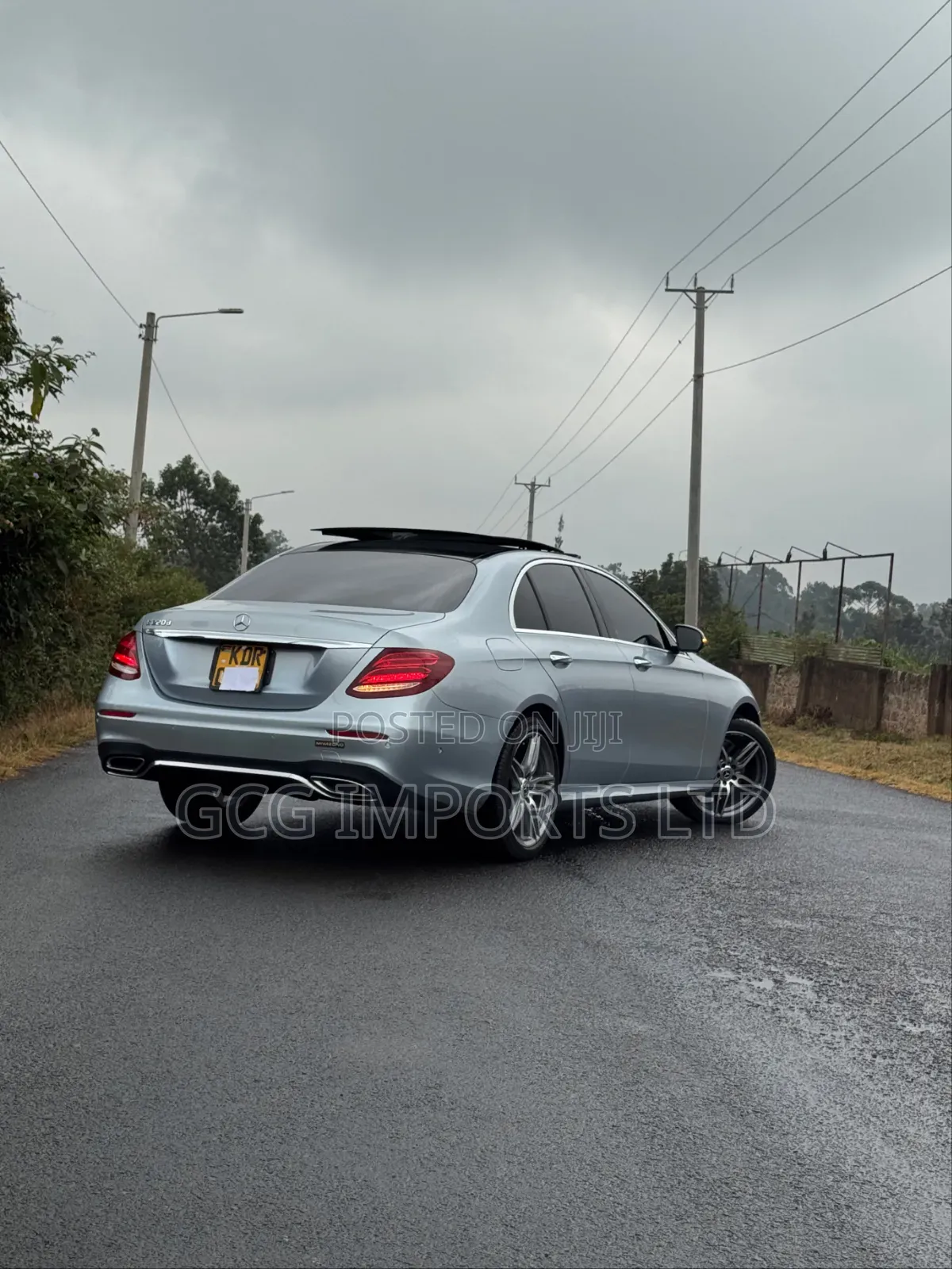 Mercedes-Benz E220 2018 Silver