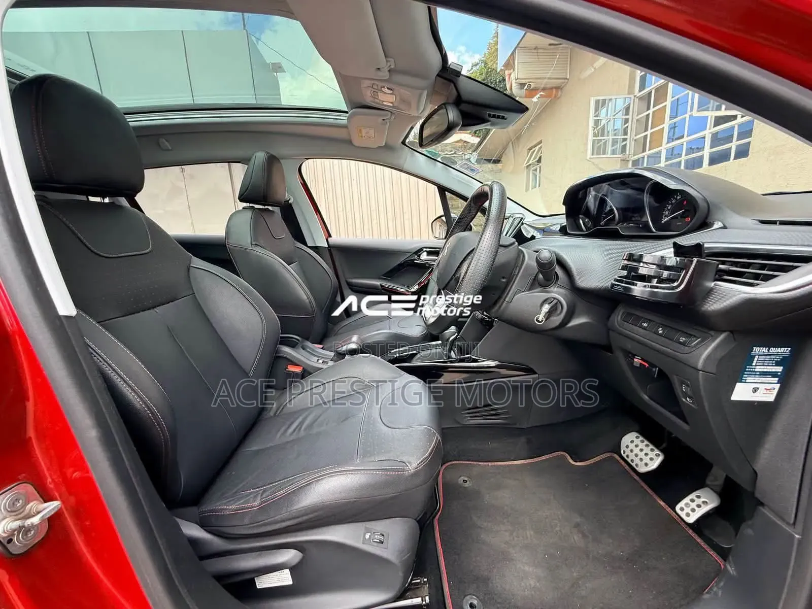 Peugeot 2008 2020 Red