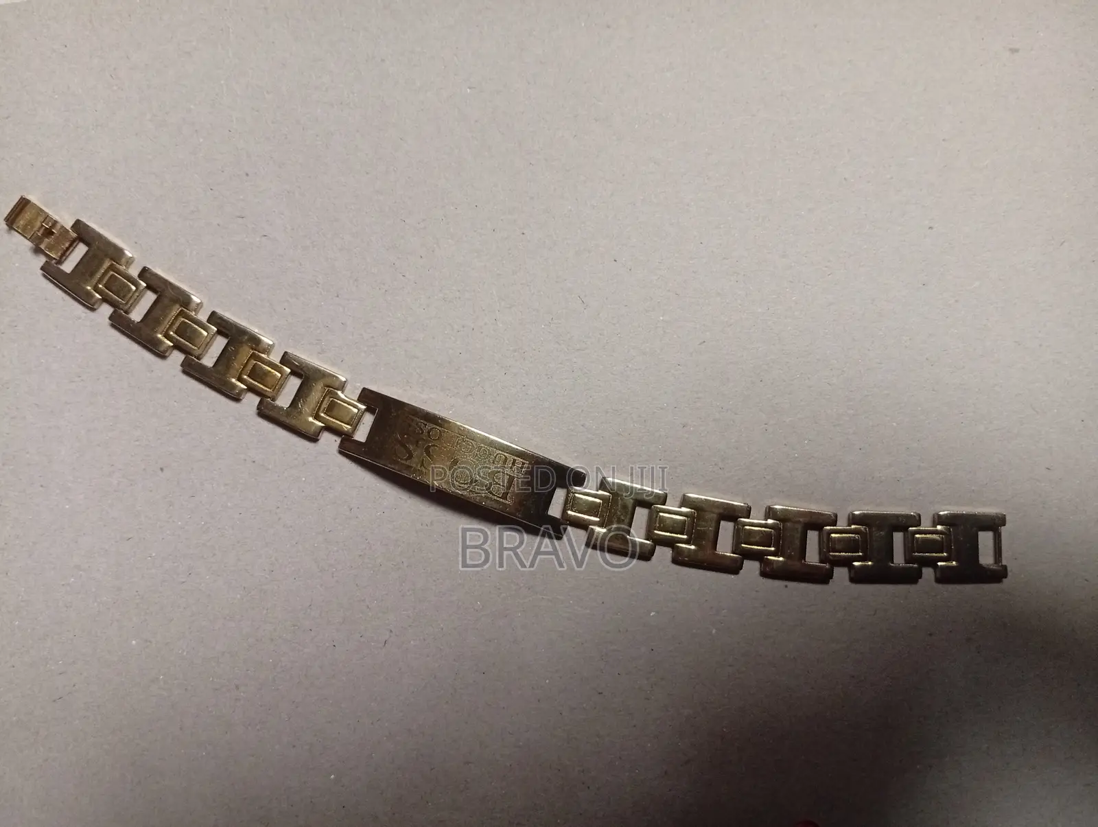 Hugo Boss Stainless Steel Bracelet With 45karat Gold Plating