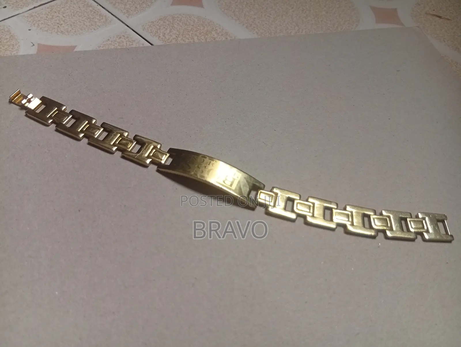 Hugo Boss Stainless Steel Bracelet With 45karat Gold Plating