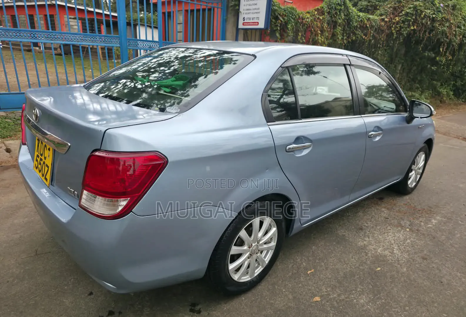 Toyota Axio 2014 Blue