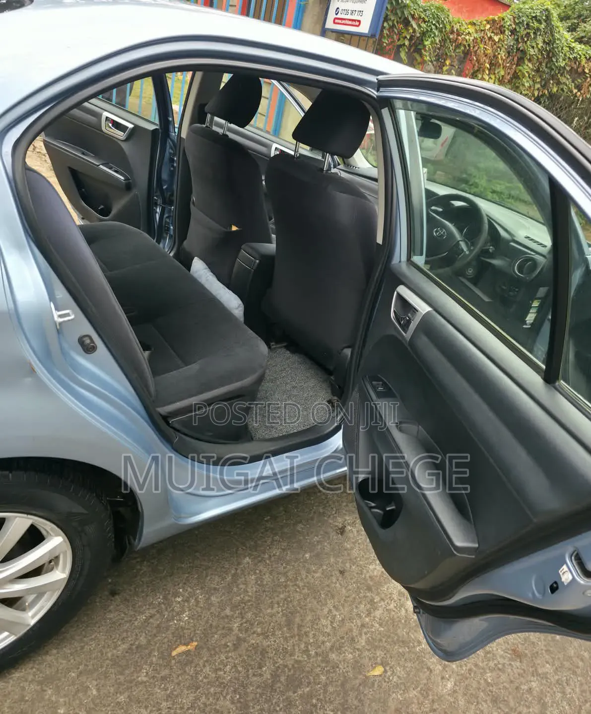 Toyota Axio 2014 Blue