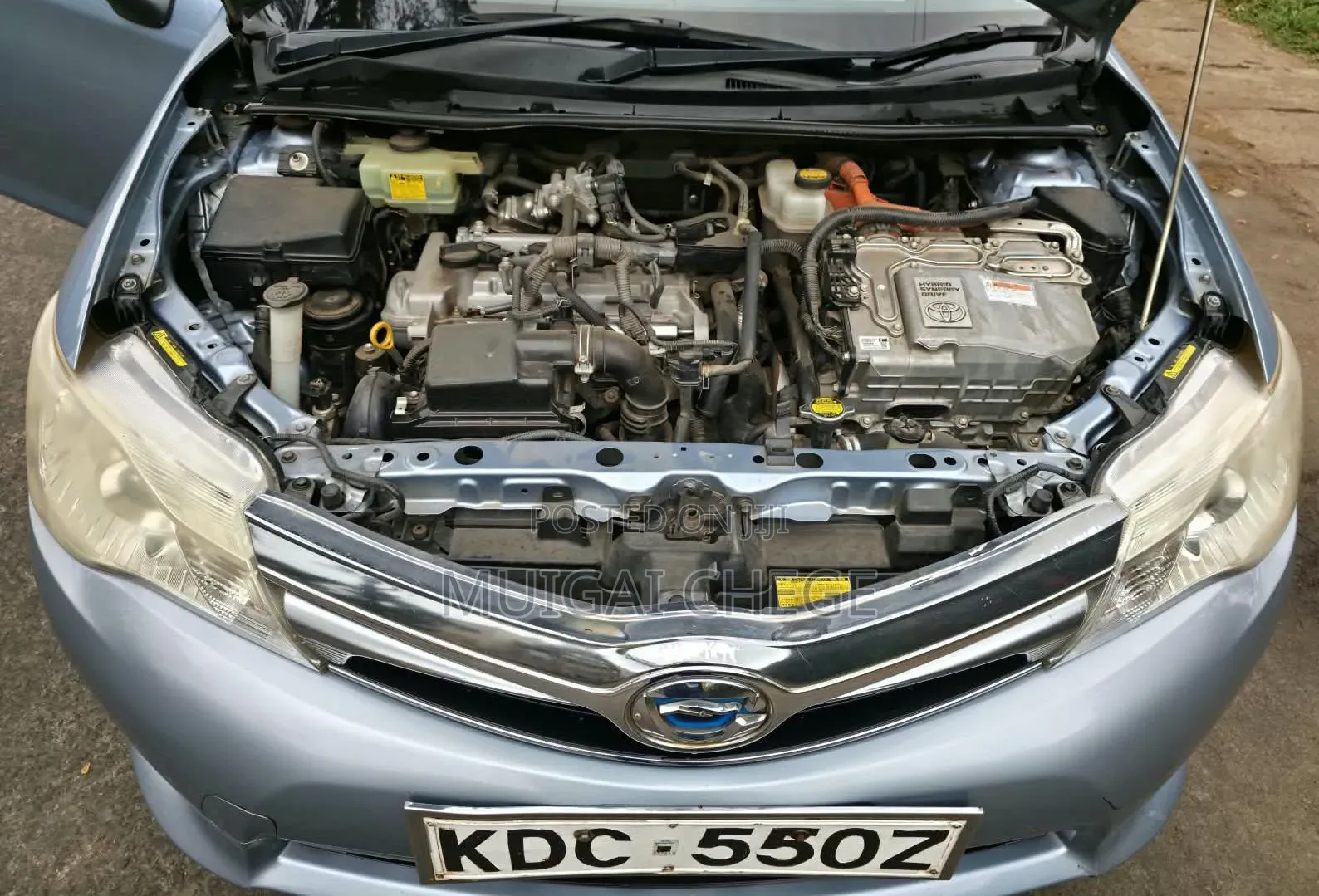 Toyota Axio 2014 Blue