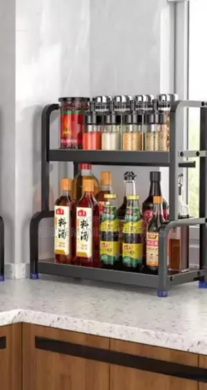 Metallic Spice Rack
Spices/Kitchen Accessories 
Perfume Etc