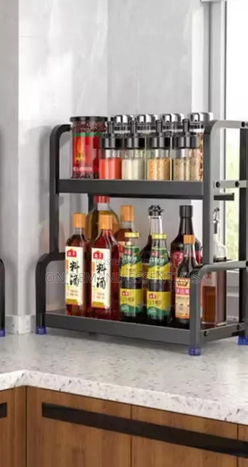 Metallic Spice Rack
Spices/Kitchen Accessories 
Perfume Etc
