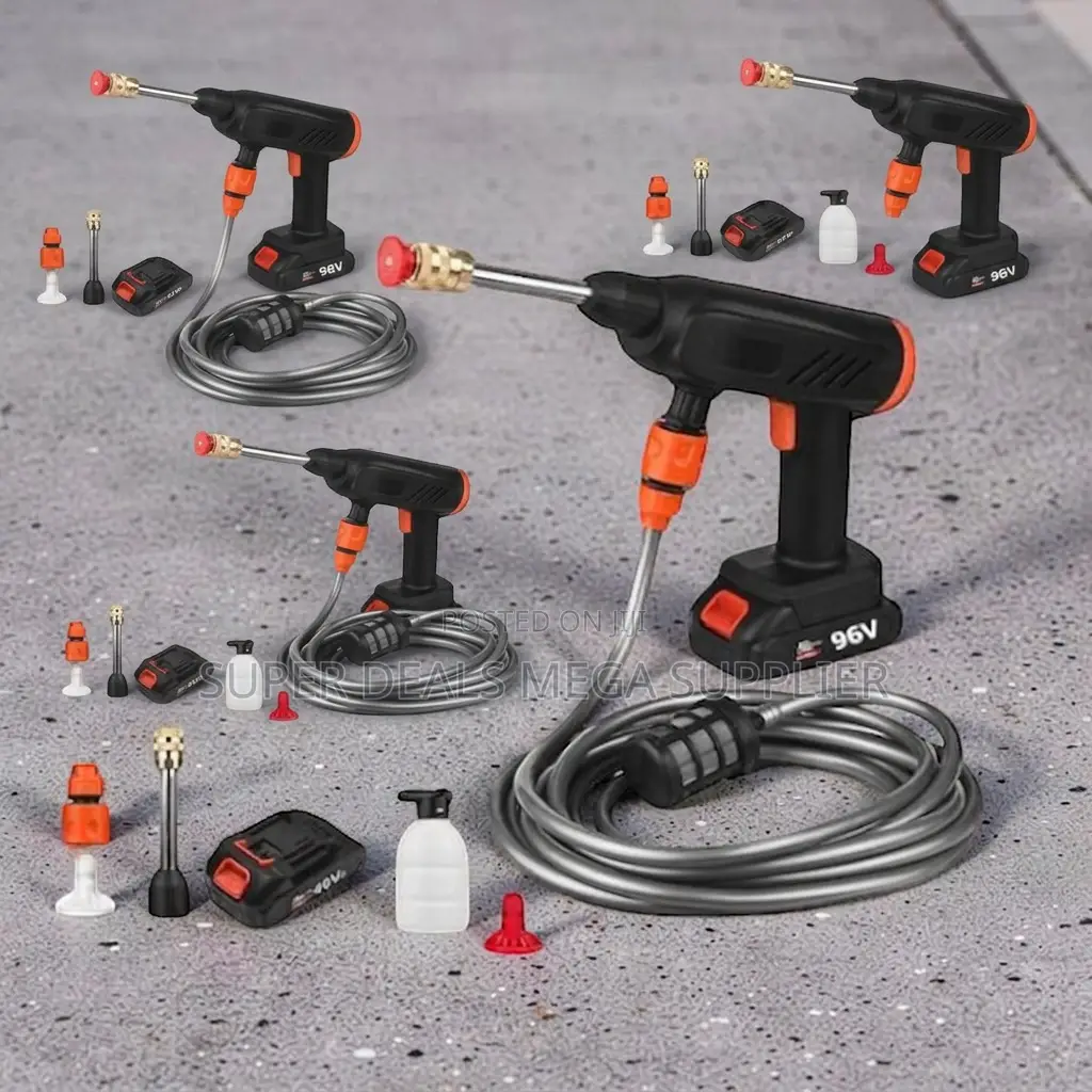 Exclusive Prices Cordless Portable High Pressure Car Washer Guns
