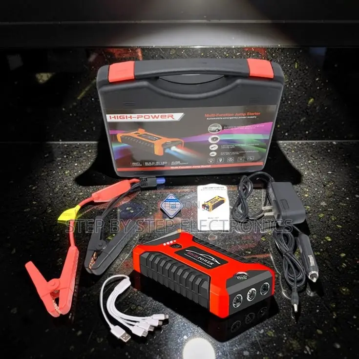 Multi-Functional Power Bank 99800mAh Car Jump Starter Battery Booster