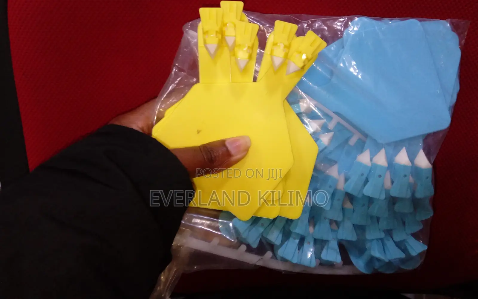 1-Piece Blank Tags for Calves - Plain