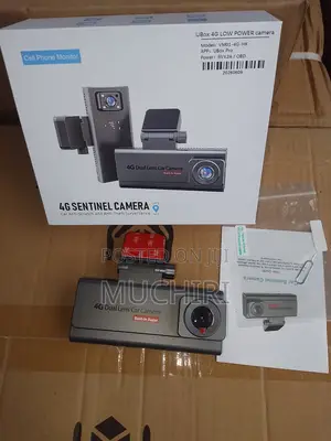 4G Dual Camera Car Dashcam With UBox App Remote Monitoring