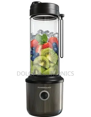 Powerology Portable Blender 450ml 6blades 126w 2500mAh