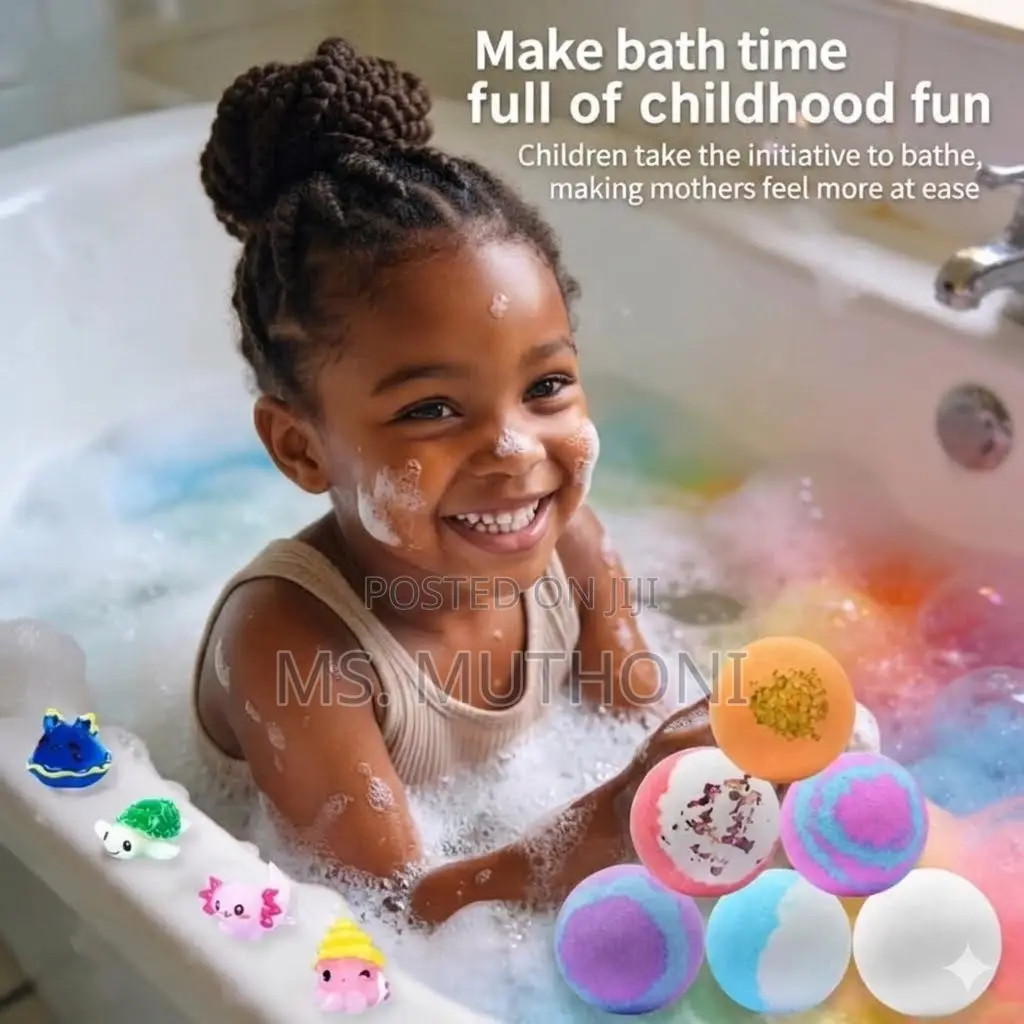 Ocean-Themed Toy Bath Bomb Gift Set! (12 PCs Set )